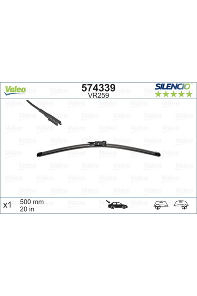 VALEO Lamelă ștergătoare 574339