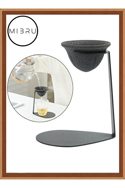 MIBRU ماكينة تحضير القهوة والشاي بالتقطير، مزودة بفلتر قابل لإعادة الاستخدام،...