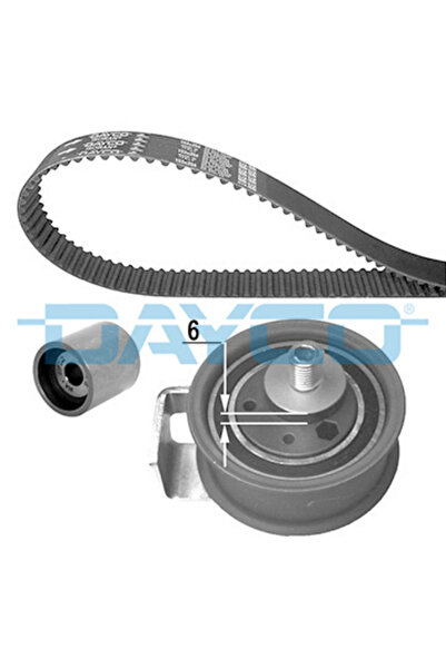 DAYCO Timing belt set KTB404