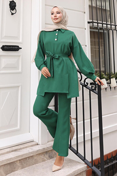 Missvalle Σετ με σχισμή εφαρμογής Σμαραγδί MSV19129