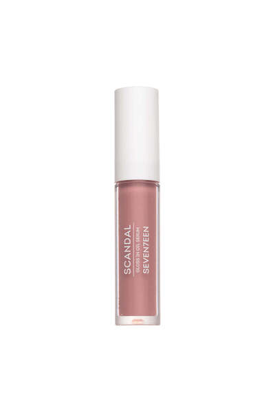 SEVENTEEN Shiny Beauty Scandal Gloss in Oil Serum 01 PALE PINK