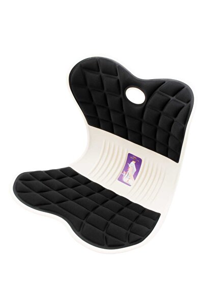 Golden Wheat Lumbar Support Seat, Black
