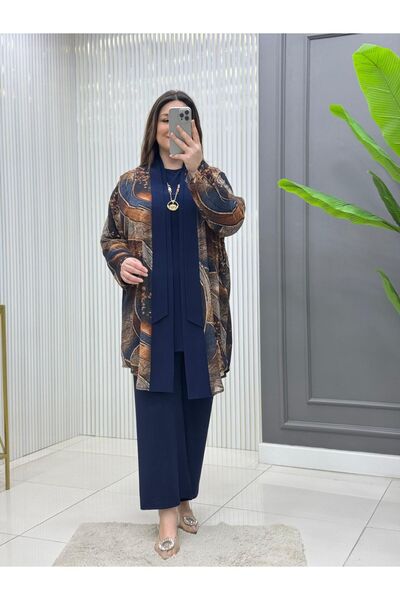 GK Large Size Triple Set Necklace with Gift