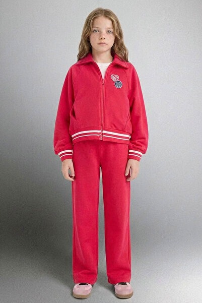 DeFacto 2-Piece Red Girls' Tracksuit Set G8040A8/Rd345