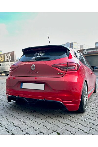 Tuning Vadisi Renault Clio 5 Arka Ek Tampon Eki RS Difüzör Boyasız