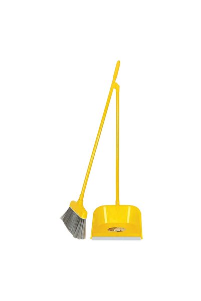 SMART KLEAN Long Dust Pan With Brush