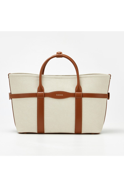 Generic Zajal - Tote Bag - Two Handles, Cream Color