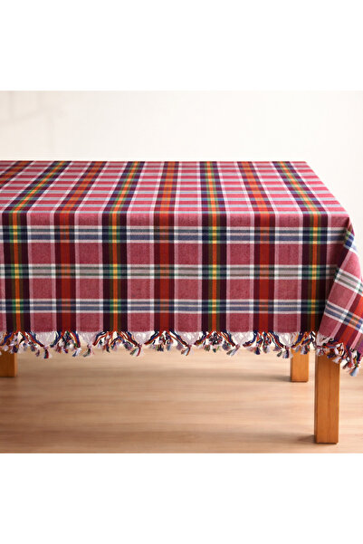 YAREN TEKSTİL 190X190 Çok Amaçlı Natural Piknik Örtüsü, Masa Örtüsü, Sofra Bezi