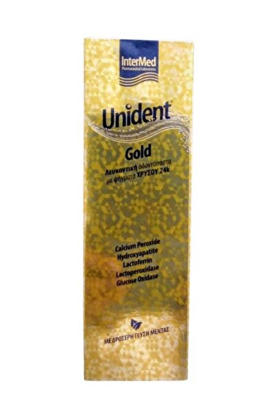 İNTERMED Unident 24K Whitening Gold Toothpaste 100ML
