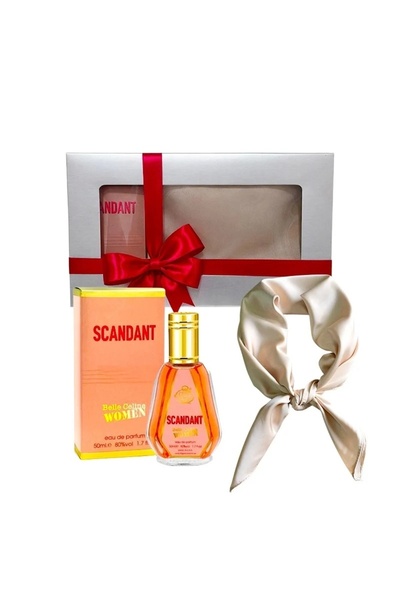 Fragrance World Set Elysa – Eau de Parfum Scandant Belle Women 50ml, Cream sa...