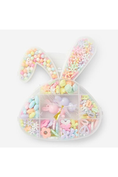 Flying Tiger Copenhagen Tavşan Şeklinde Kutuda Boncuk Seti