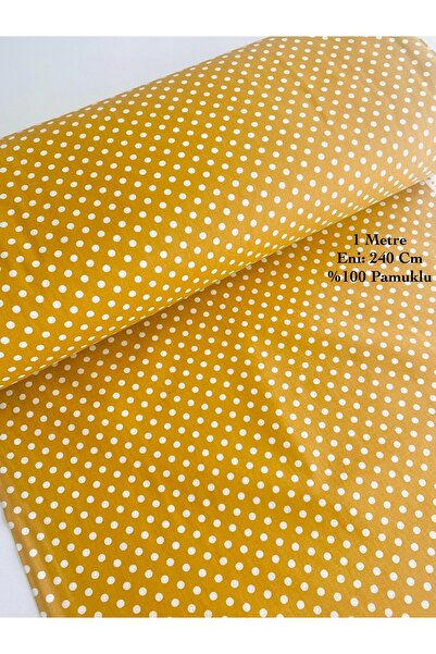 seyranat 1 metar, širina 240 cm, smeđa i bela, Tačkasti dezen komad, točkasta...