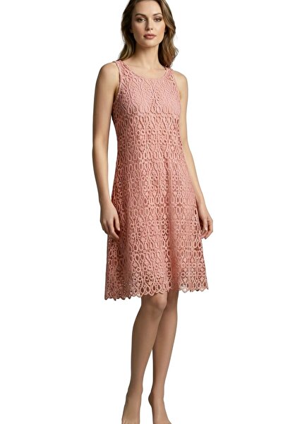 MONAMORE Women's Lace Thick Strap Dress