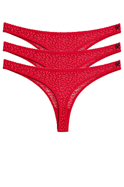 Vanilya Secret Čipka tangi, pakovanje od 3 komada