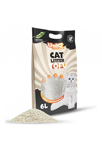 Uniq Pets Litieră pentru pisici cu tofu, 2,5 kg