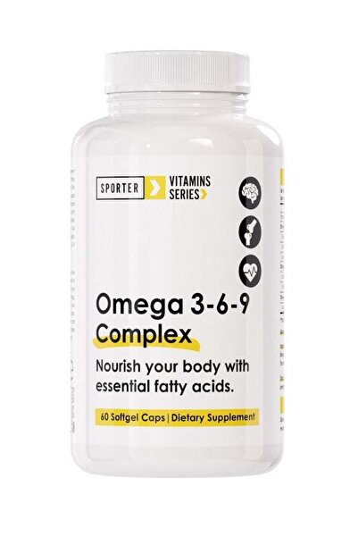 Sporter Omega 3-6-9 Complex 1000mg 60 Tablets