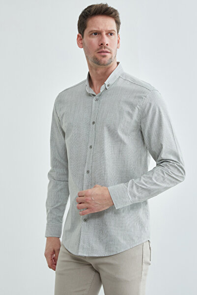 Fulla Moda Cămașă cu nasturi în dungi