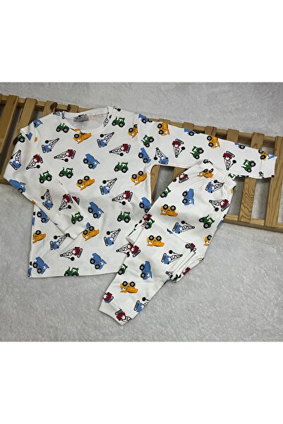 Muçi By erkek çocuk pamuklu pijama takımı