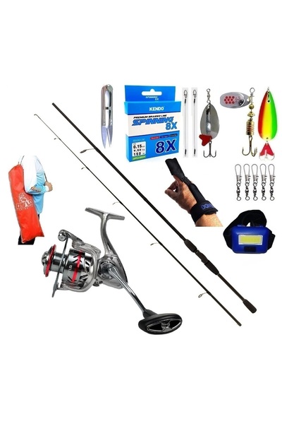 Oslo Prime 3000 240cm 20-40gr Remixon Double Black Turna Spin Olta Takımı Seti
