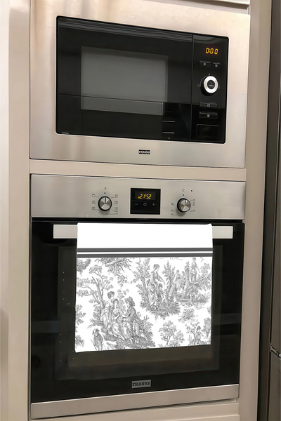 DEKOMOD Decorative Kitchen Cotton Oven Towel French Country Pattern 35X50 cm ...