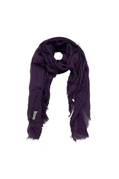Armine Trend Bürümcük Shawl - Purple 02