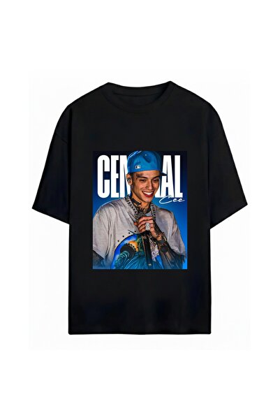 SVART WEAR Central Cee štampana unisex majica prevelikog kroja