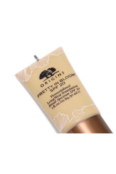 Origins , Pretty In Bloom, Long Wearing, Cream Foundation, 610, Deep Neutral,...