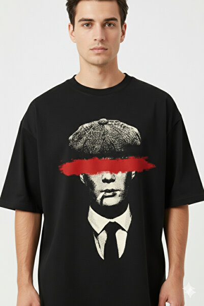 Cool mans Oversize Unisex Peaky Blinders Themed Printed T-Shirt