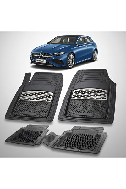 TEAMCAR Covorașe auto Mercedes-Benz Clasa A W177 Hatchback 2018-2025 | Argintii