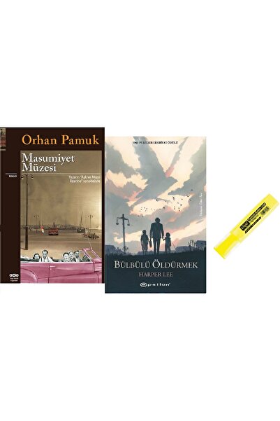 Epsilon Yayınevi Masumiyet Müzesi + Bülbülü Öldürmek / 2 Kitap SET (KALEM HD)