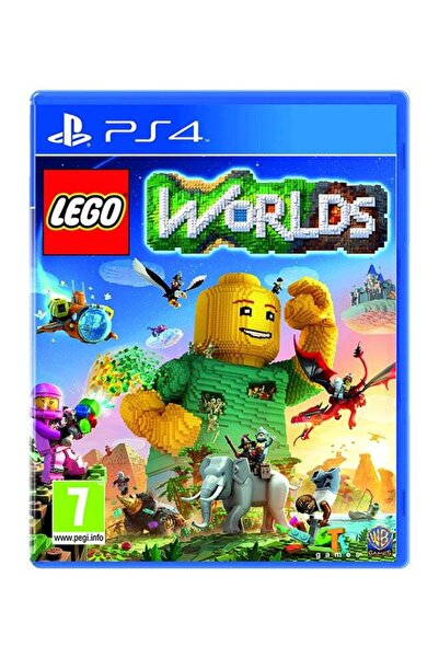 Wb Games Lego Worlds (Intl Version) - Action & Shooter - PlayStation 4 (PS4)