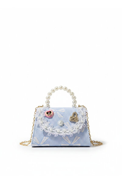 CucciKidz Girls' handbag with Lace and shoulder chain