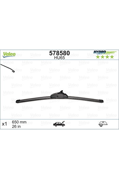 VALEO Lamelă ștergătoare 578580