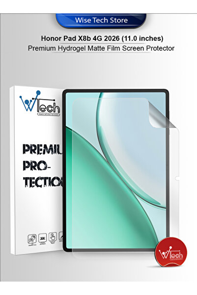 Wtech Honor Pad X8b 4G 2026 (11.0 inches) Premium Hydrogel Film Thin and Flex...