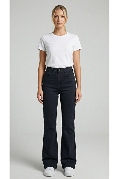 ENZİM JEANS Women's Super High Waist Bootcut / Spanish Flare Jeans