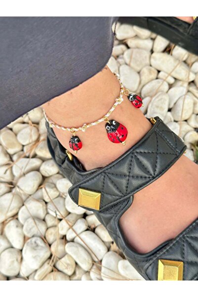 venti design studio Uğur Böceği İp Kadın Halhal