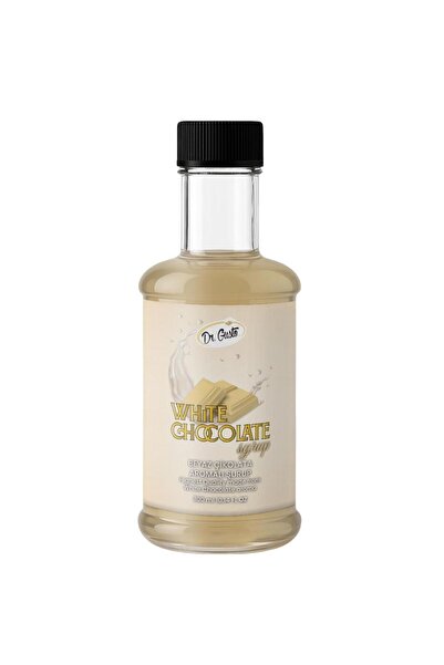 Dr. Gusto Beyaz Çikolata Kokteyl Şurubu 300 CC – Yoğun Aromalı İçecek,Kahve v...