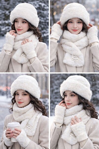 stylna Acest set de 3 piese de accesorii călduroase de iarnă