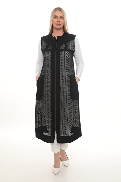 İKSUN Lace Mesh Long Summer Women's Mother Vest