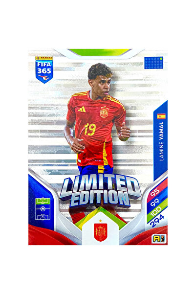 hediyecik Panini Fifa 365 Adrenalyn XL 2026 Lamine Yamal Limited Edition Spain