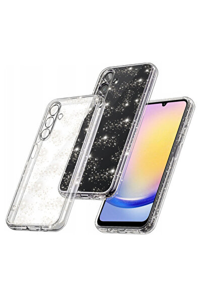 Techsuit Carcasă SparkleSkin pentru Samsung Galaxy A25 5G, Transparentă