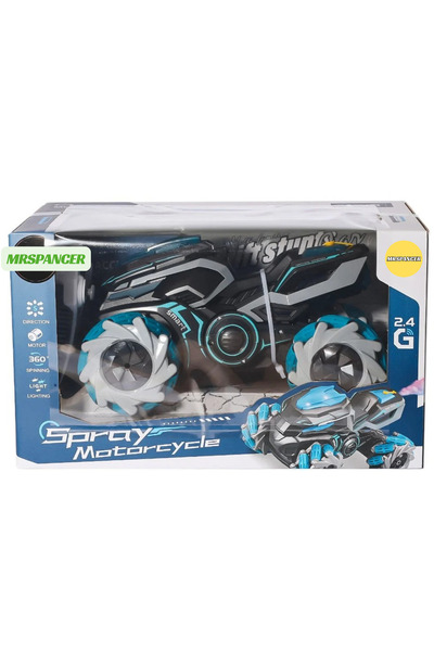 MRSPANCER 708594e - Eğlenceli Duman Çıkartan ve Drift Yapan Hızlı Motor Oyunc...