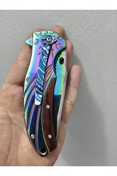 Browning Rainbow renkli kamp çakısı