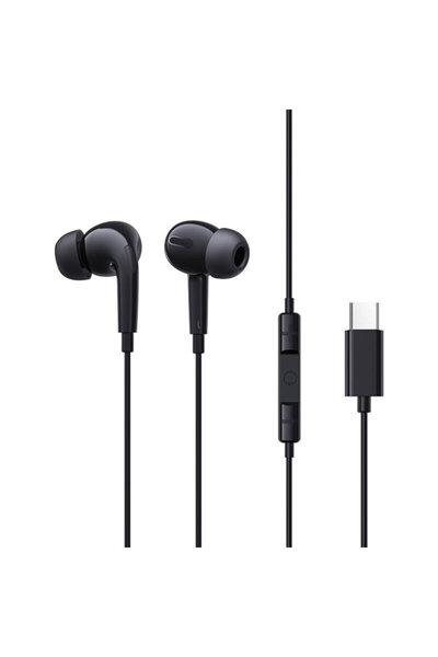 Baseus Wired In-Ear Headphones Type-C Encok CZ18, Black