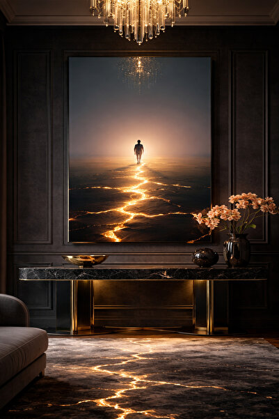 tablo market by ahsen çerçeve Unbreakable Glass Painting 5mm (Thick) - Home W...