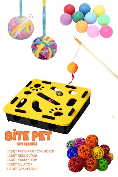 bite pet مجموعة ألعاب باتيسمارت 7 قطع