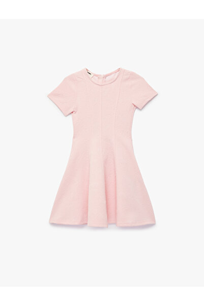Koton Haljina kratkih rukava okrugla kragna Nabrano