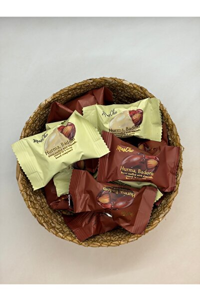 KÖKNAR SÜTLÜ BEYAZ ÇİKOLATA KAPLI BADEMLİ HURMA 250G