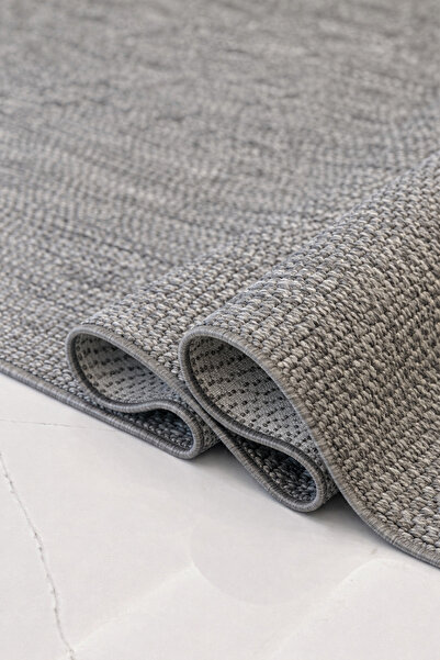 Babil Home Jüt Sisal Kilim Dokuma Halı Salon Koridor Yolluk Mutfak Halısı 810...