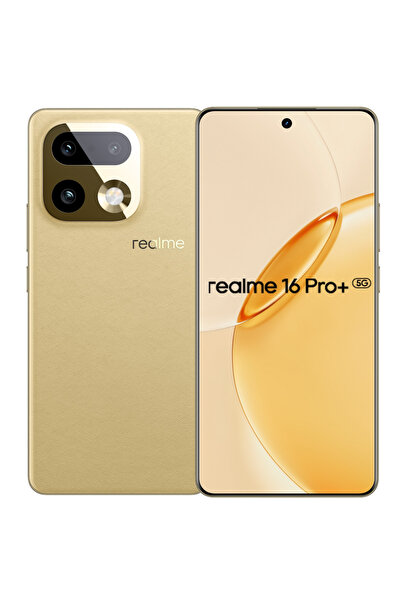 realme Τηλέφωνο 16 Pro Plus, Διπλή SIM, 8GB RAM, 256GB, 5G, Master Gold